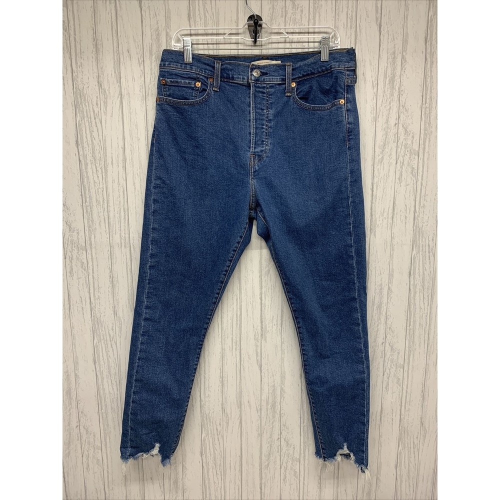 Womens Size 32 Levi’s Wedgie Skinny Jeans EUC